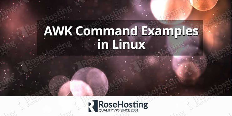 awk command examples in linux