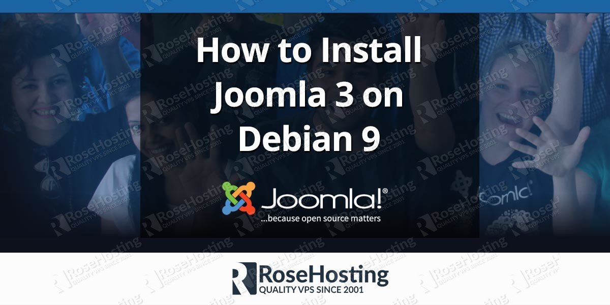 How to Install Joomla 3 on Debian 9