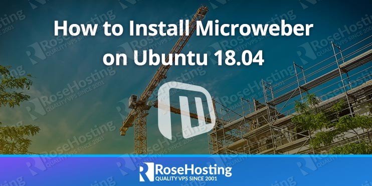 Install Microweber on Ubuntu 18