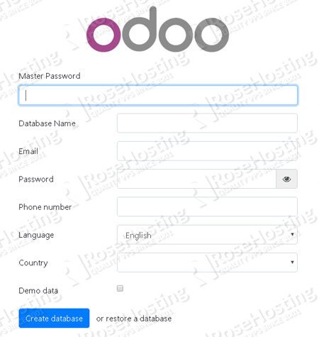 Install Odoo 12 CentOS 7