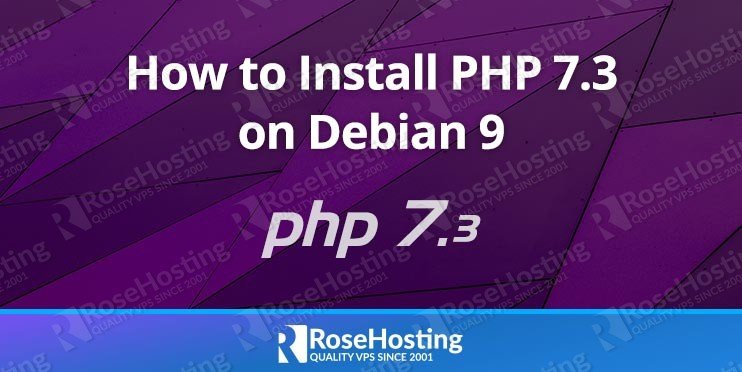 Install PHP 7.3 on Debian 9