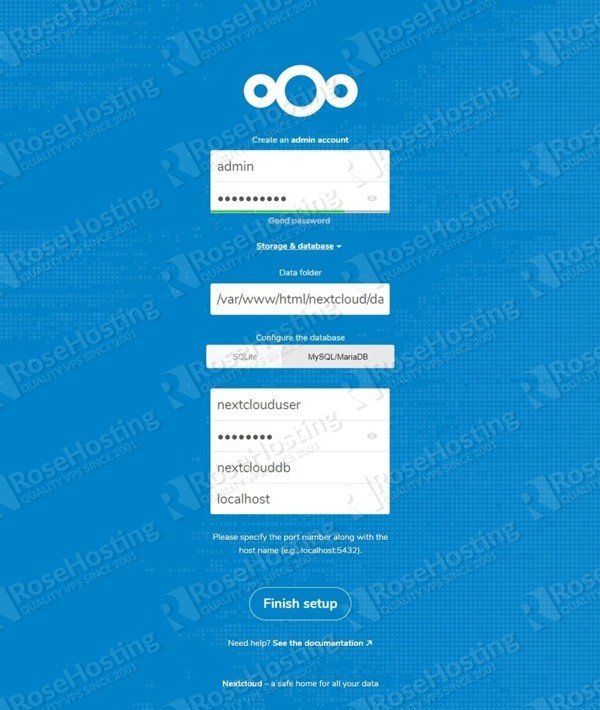 nextcloud installation on ubuntu 20.04