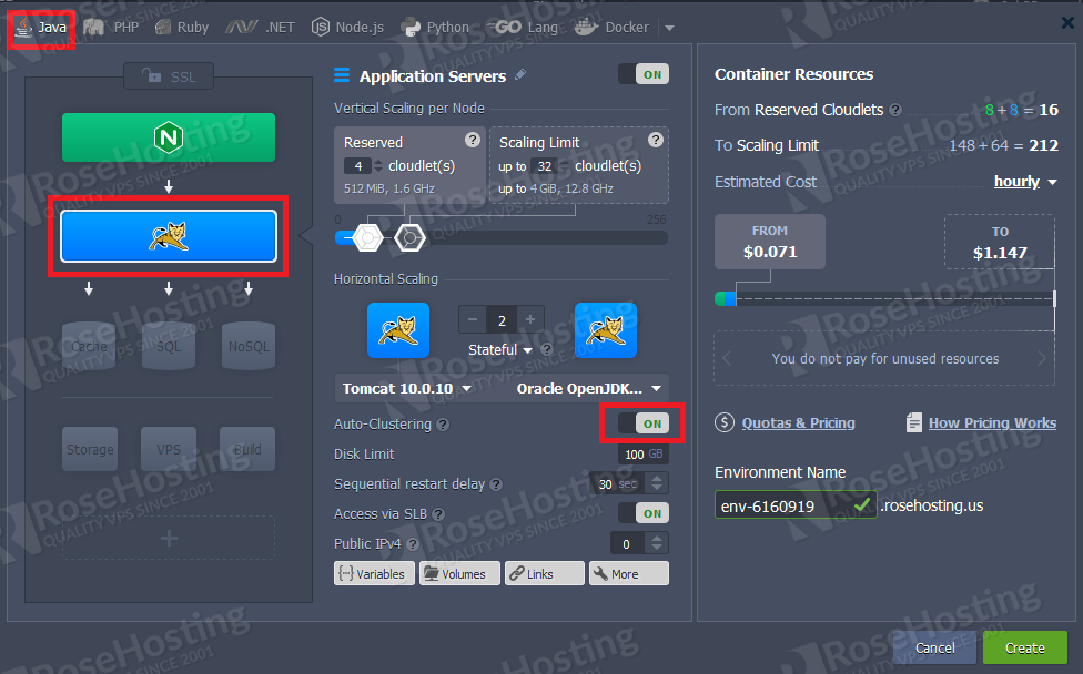 clustering automation for tomcat and tomee