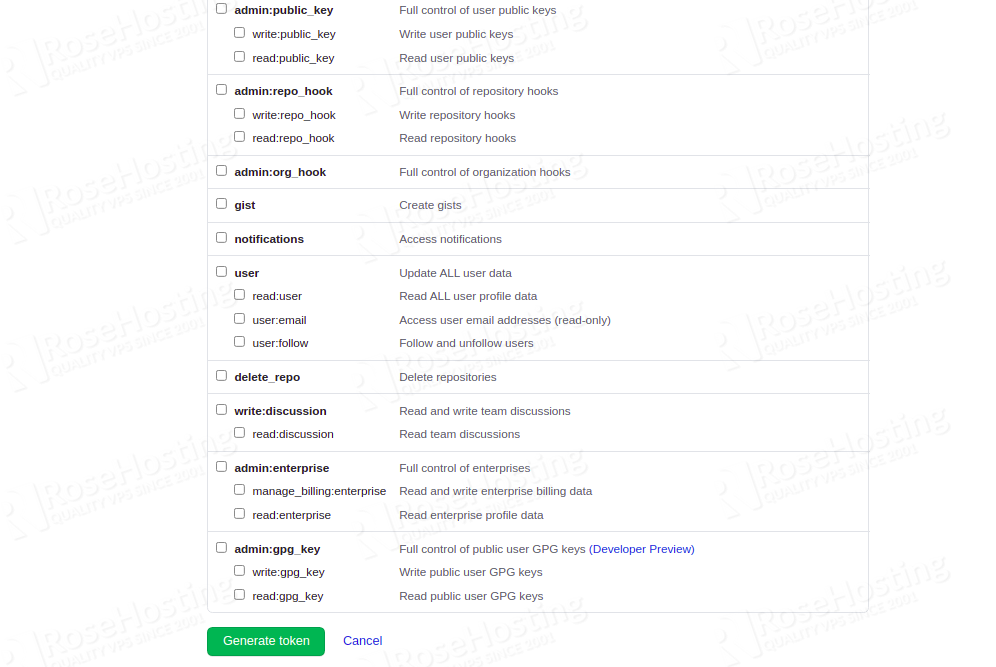 devops lab gitlab installation on rosehosting cloud platform