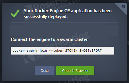 how to configure docker engine ce on rh cloud