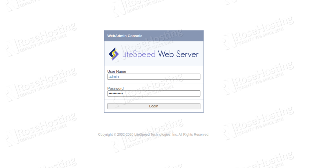 how to configure litespeed server for highly loaded php applications