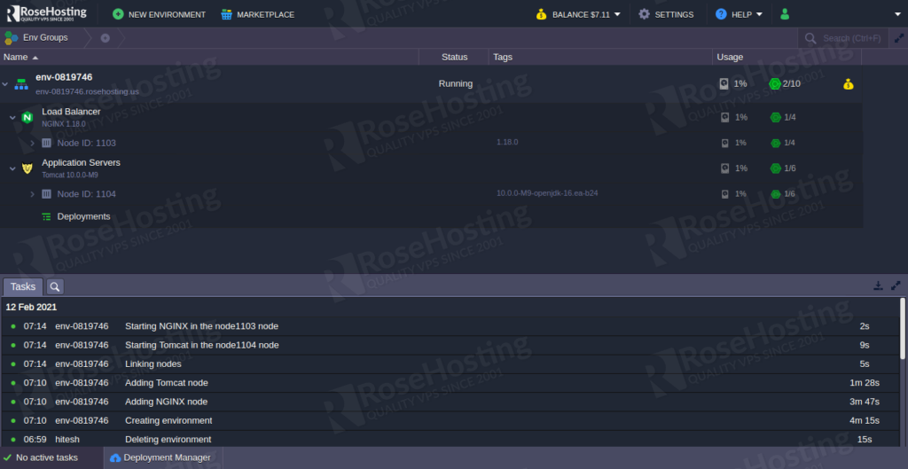 ways to enable modsecurity web application firewall inside nginx server on the rosehosting cloud platform