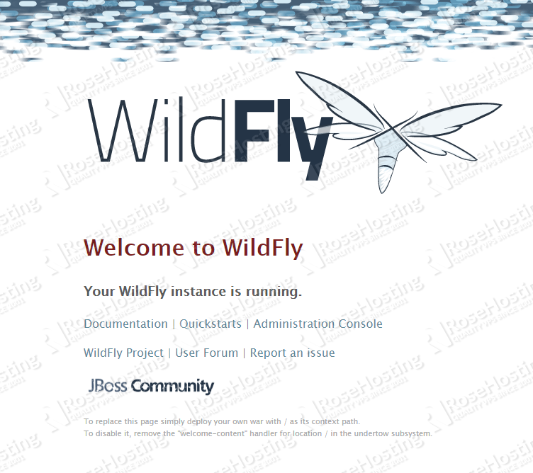 WildFly Installed on Ubuntu 18.04 VPS