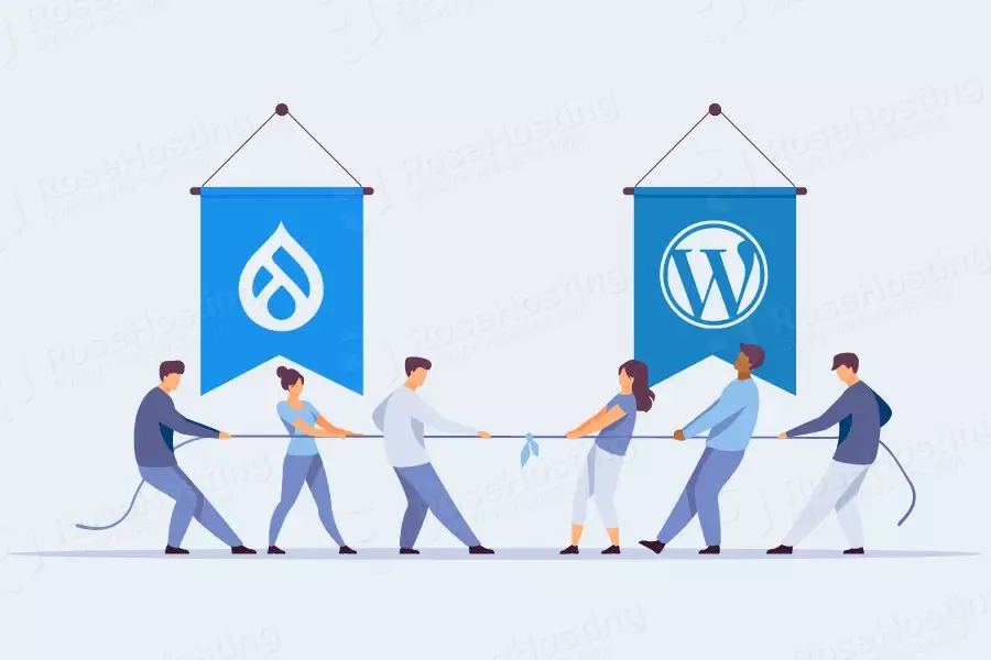 drupal vs wordpress comparison