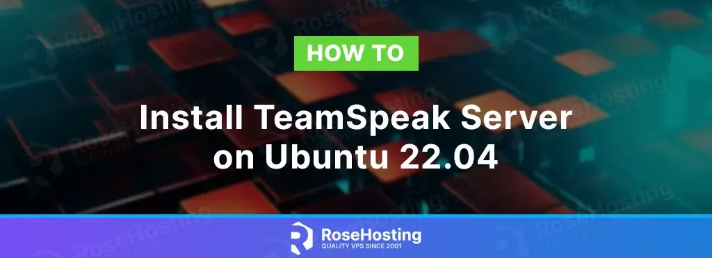 how to install teamspeak server on ubuntu 22.04