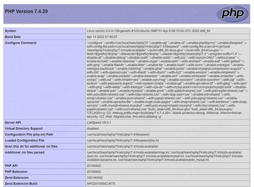 install vanilla forums with openlitespeed on ubuntu