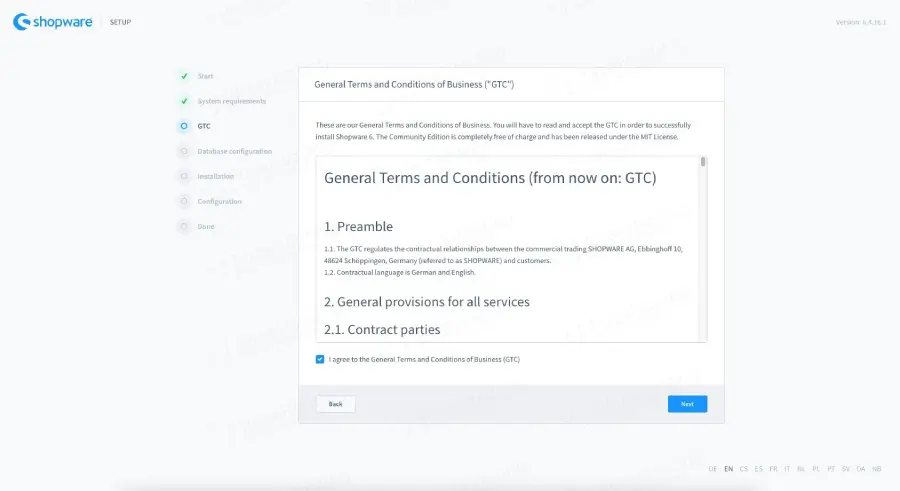 shopware check gtc